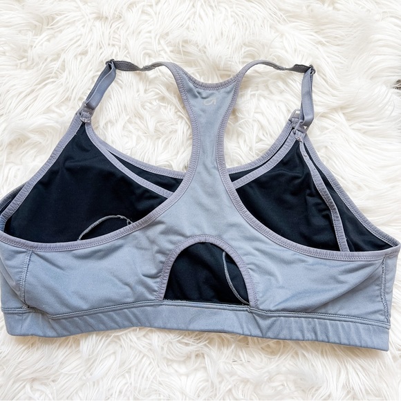 Gap Fit | Gray Nursing Sports Bra - Picture 3 of 6